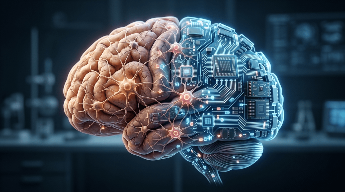 Ilustrasi paradoks kapal Theseus diaplikasikan pada neuron manusia secara bertahap